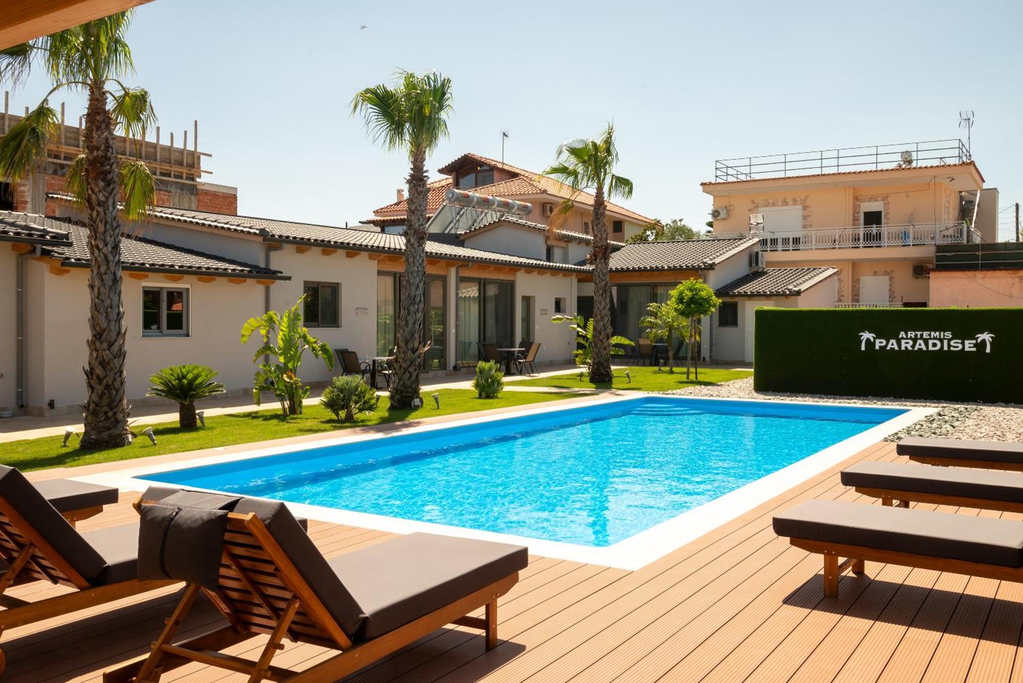 Paradise Apartments Artemida Екстериор снимка