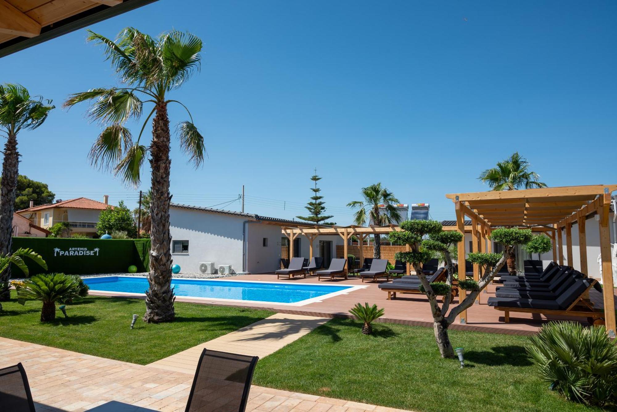 Paradise Apartments Artemida Екстериор снимка