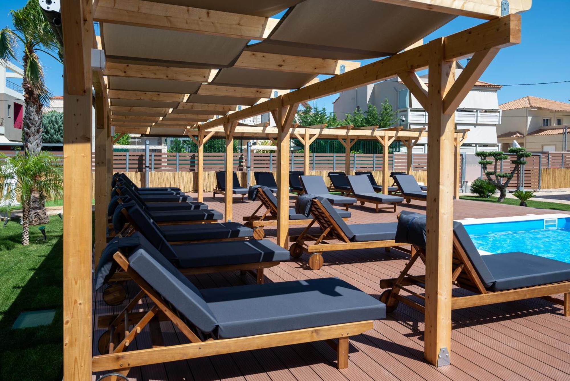 Paradise Apartments Artemida Екстериор снимка