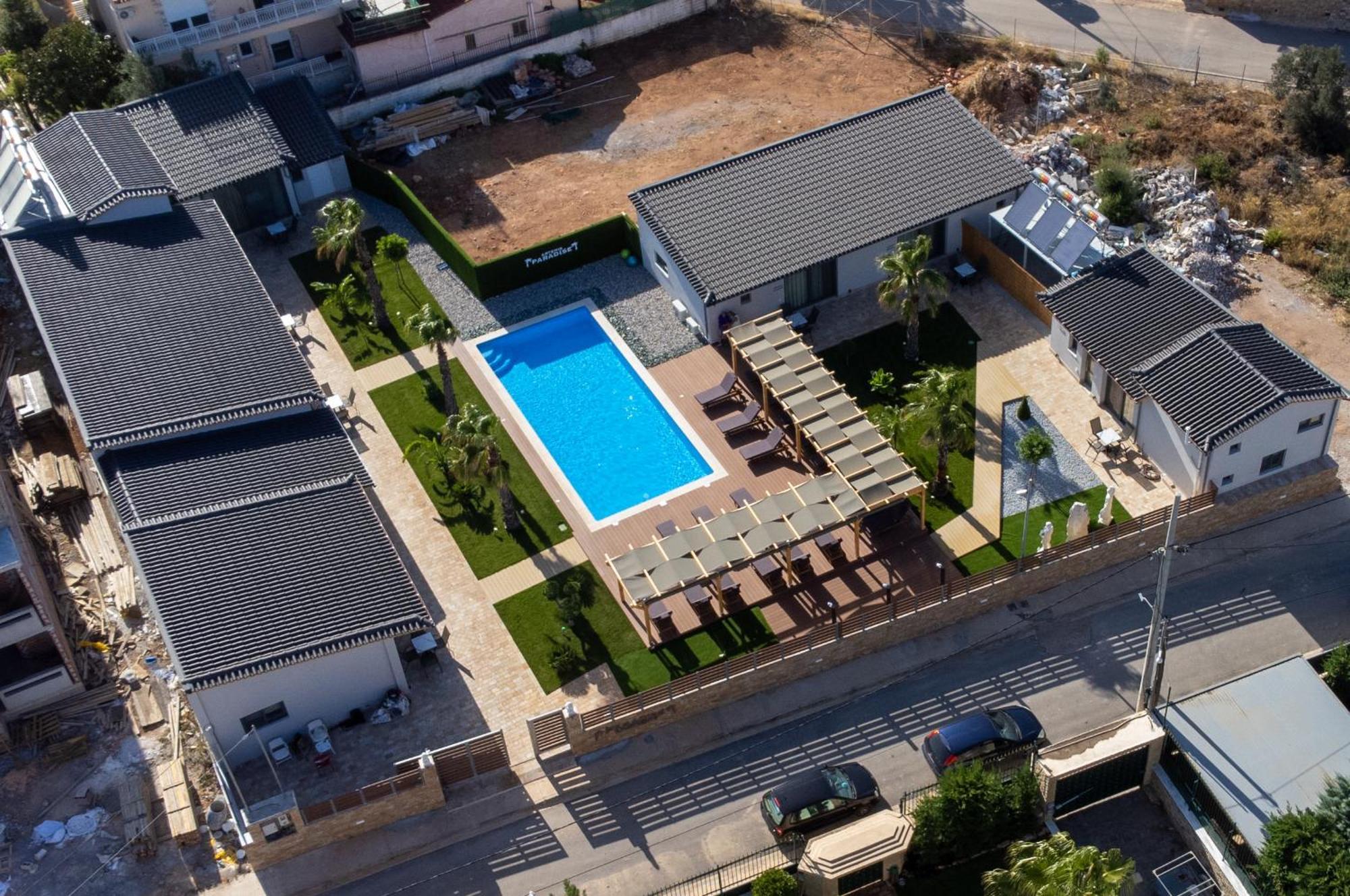 Paradise Apartments Artemida Екстериор снимка